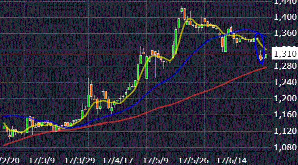 日本コンセプト株価チャート