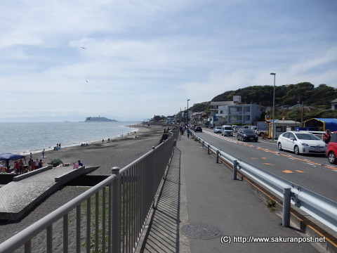 狭い歩道