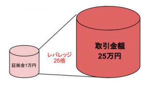 FX証拠金とレバレッジ