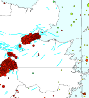 大分県の余震