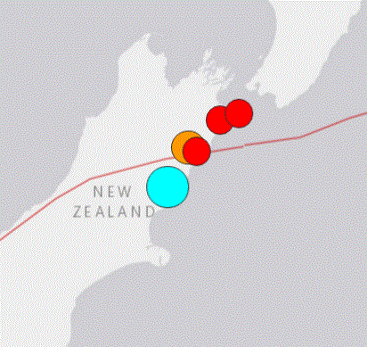 ニュージーランド大地震