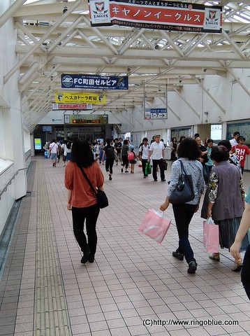 町田駅の陸橋